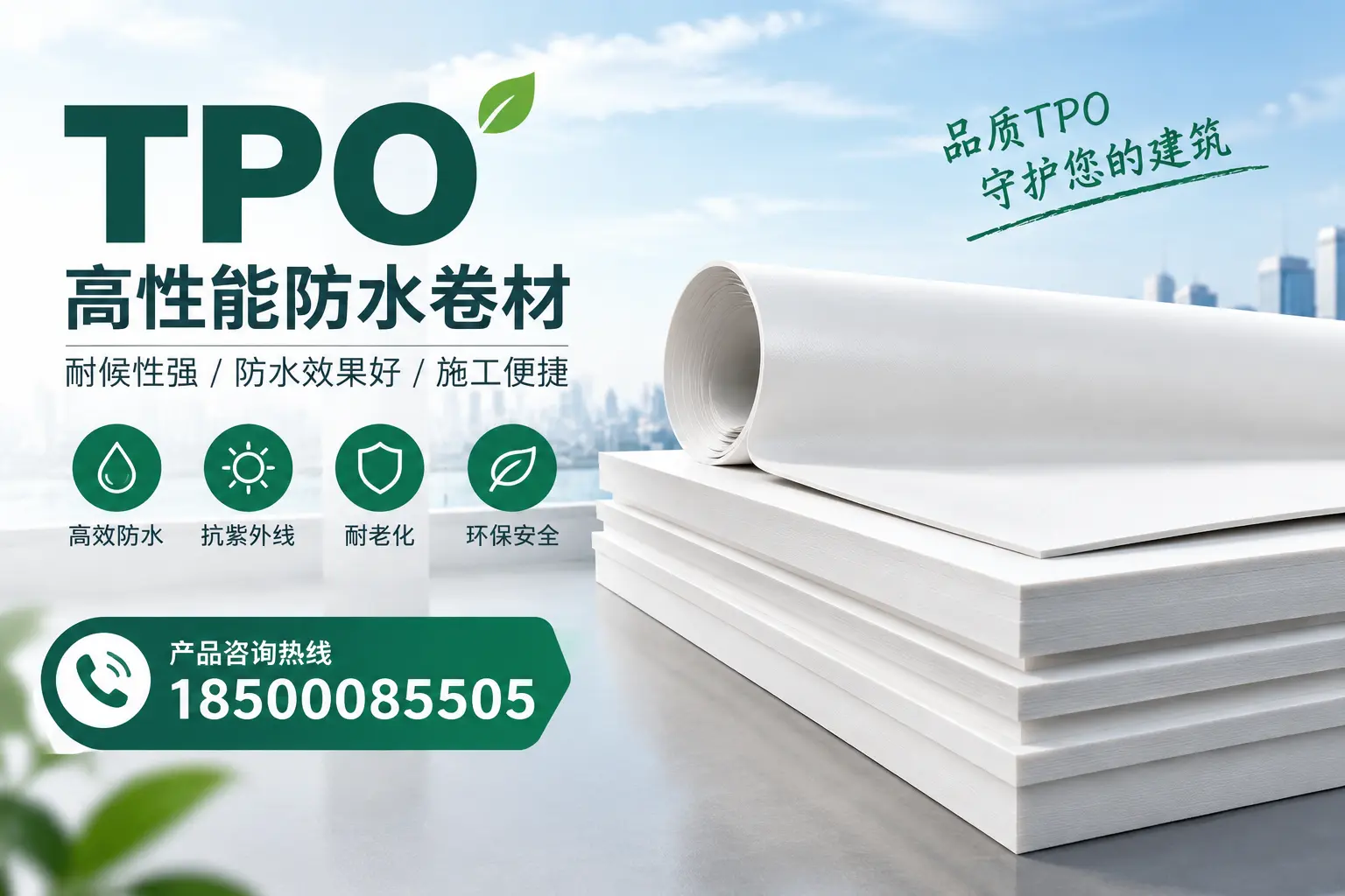 选择tpo材料时的注意事项,避免绥化企业常见误区